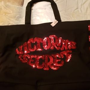 Pink tote  zipper bag